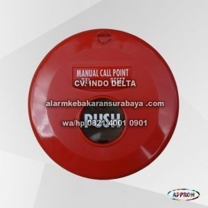 komponen alarm kebakaran Manual Push Button MC - 1W Appron surabaya (3)